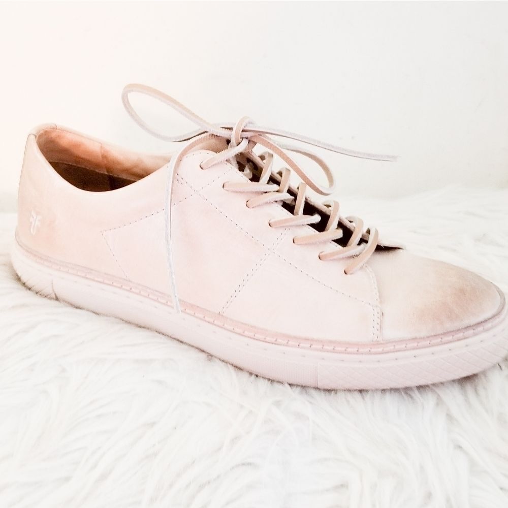 Frye lace up shoes leather laces